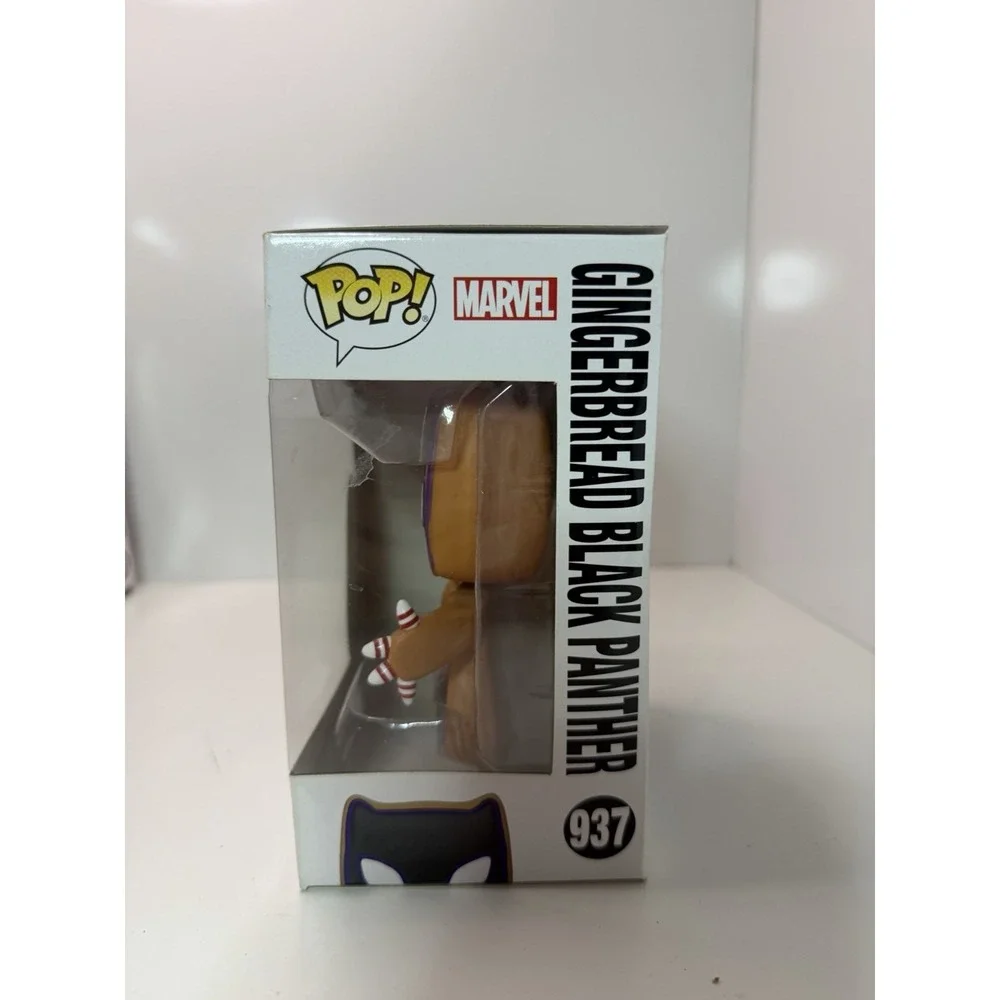 Funko POP! Marvel Gingerbread Black Panther #937 Bobble-Head‎ Vinyl Figure